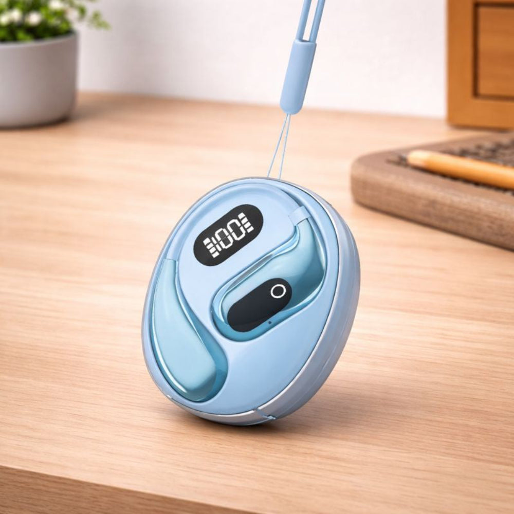 Bluetooth Headset Translator Ear Hook Travel Calls