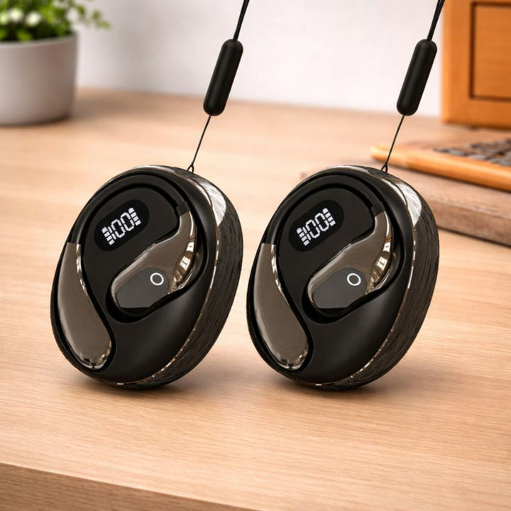 Bluetooth Headset Translator Ear Hook Travel Calls