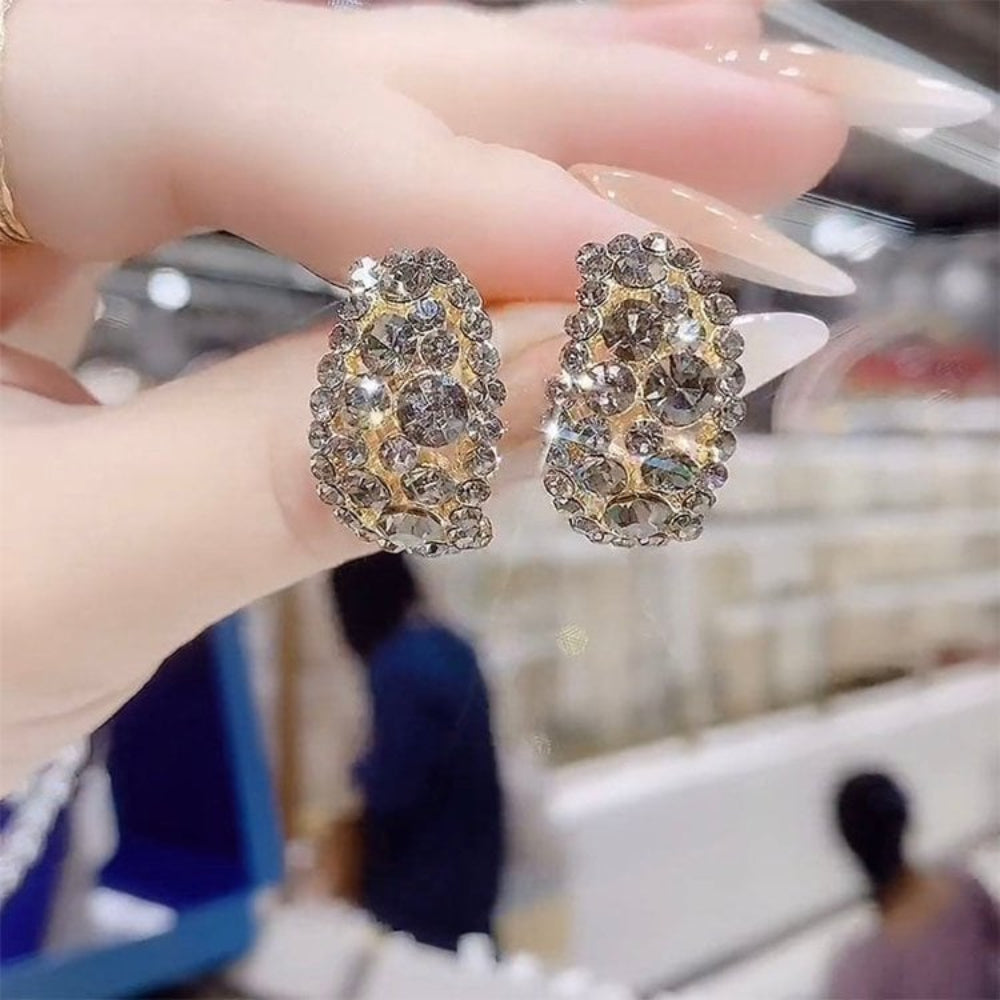 Ohrstecker Kristall Elegant Legierung Damen Muttertagsgeschenk