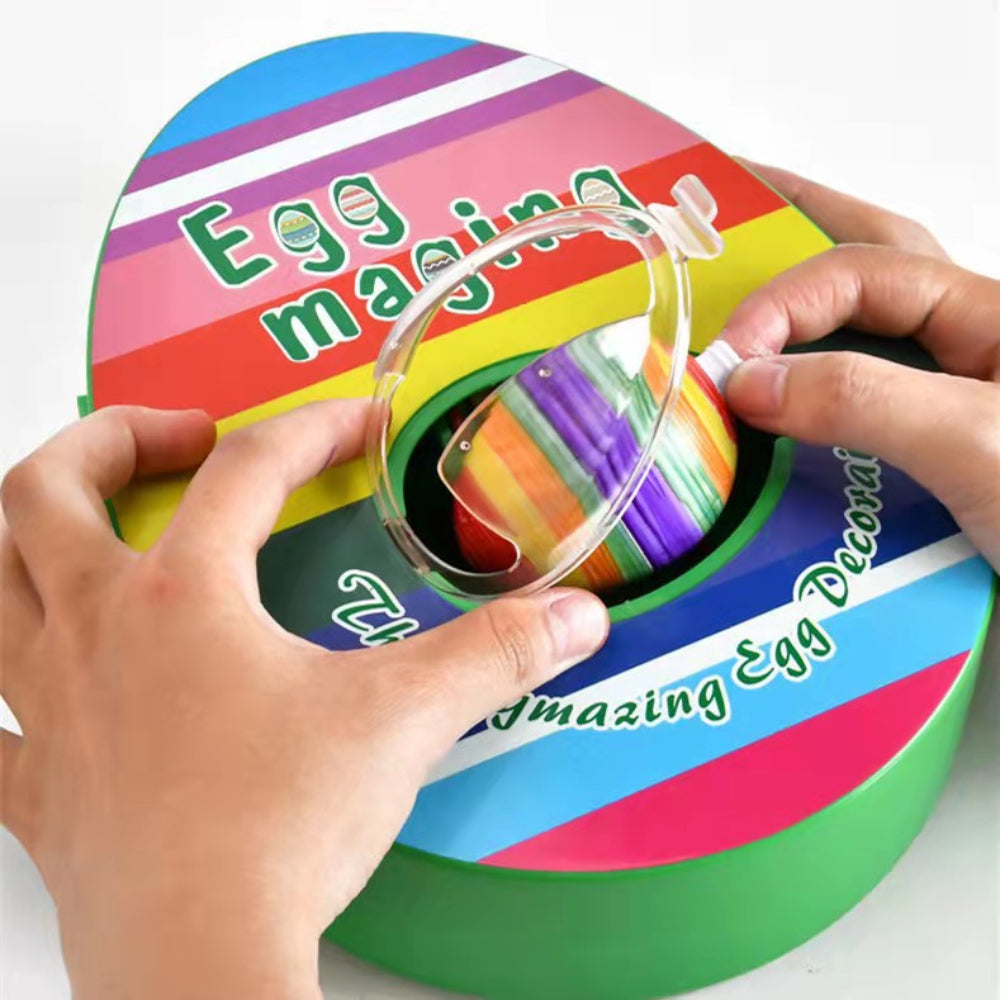 Egg Decorating Kit Spinner Machine Markers DIY Easter Fun