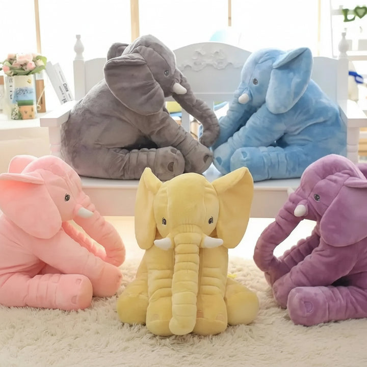Stuffed Animal Elephant Plush Pillow Soft Baby Sleep Toy