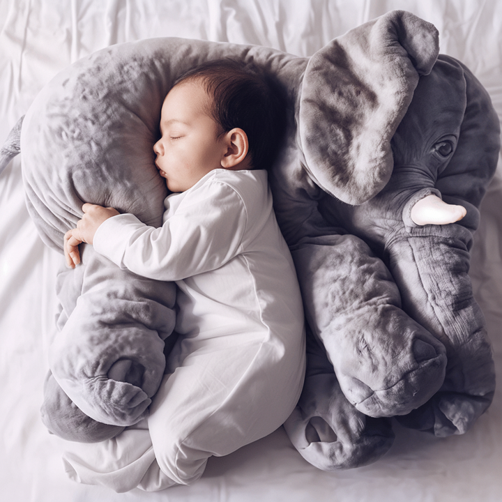 Stuffed Animal Elephant Plush Pillow Soft Baby Sleep Toy