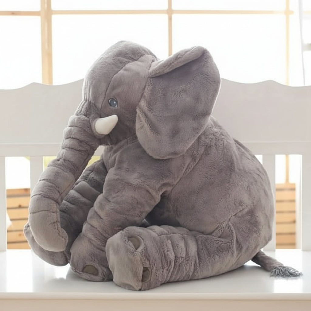 Stuffed Animal Elephant Plush Pillow Soft Baby Sleep Toy