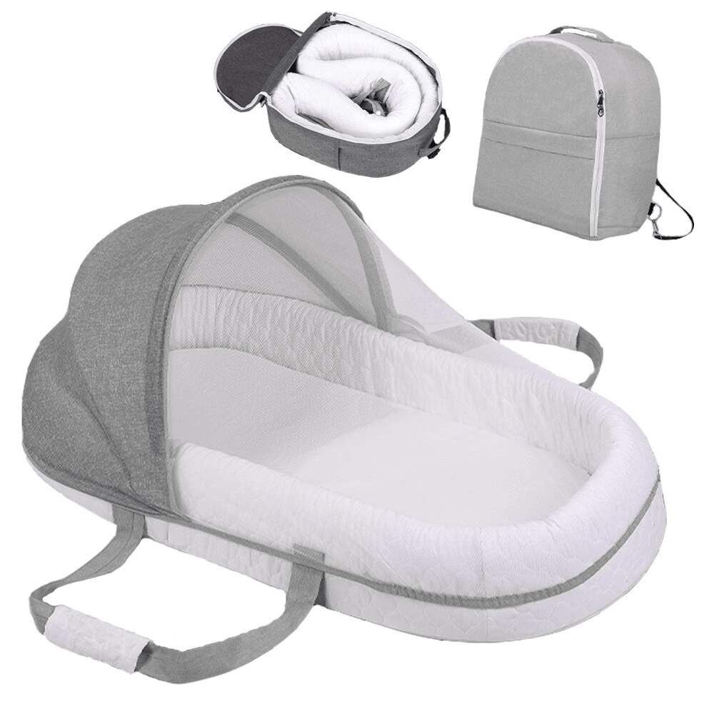 Emballage Doux et Respirant pour Bébé – Confort Ergonomique en Voyage, Tissu Polyester, Compact et Sûr 1