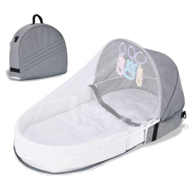 Emballage Doux et Respirant pour Bébé – Confort Ergonomique en Voyage, Tissu Polyester, Compact et Sûr 5