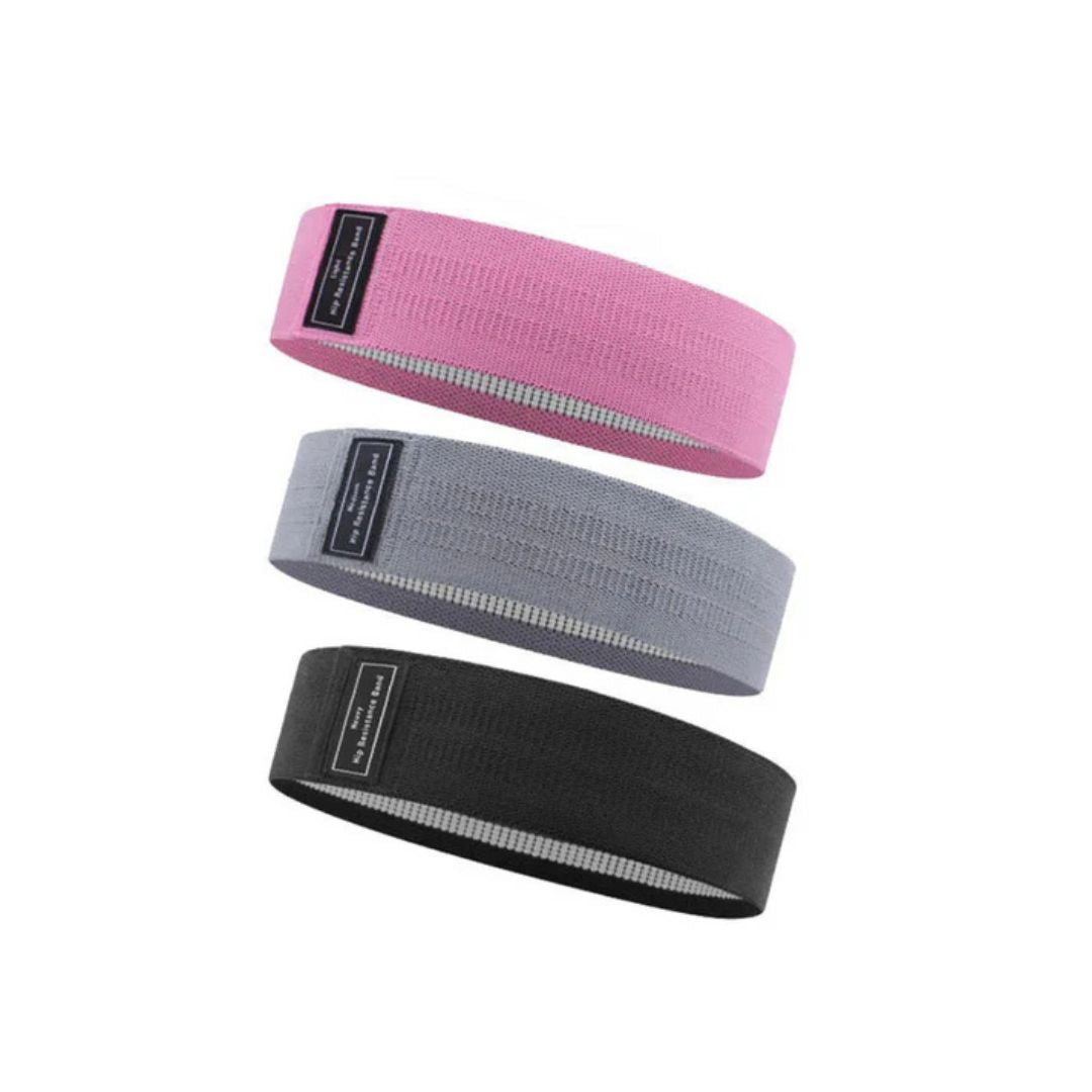 Ensemble de Bandes de Résistance pour Hanches - 3 Bandes Élastiques de Fitness avec Différents Niveaux de Résistance 0