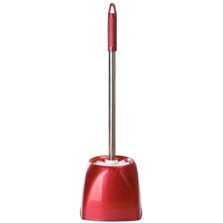 Ensemble de Brosse WC Silicone avec Manche Long et Support - Nettoyage Efficace et Hygiénique 5