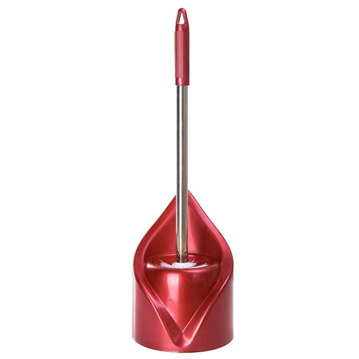 Ensemble de Brosse WC Silicone avec Manche Long et Support - Nettoyage Efficace et Hygiénique 8