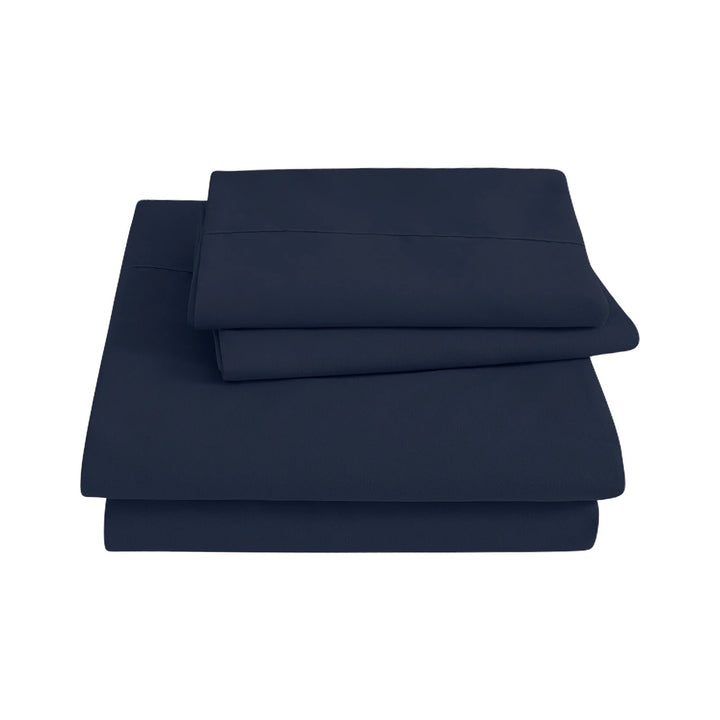 Ensemble de Draps en Microfibre Brossée Blanc et Gris – 3 Pièces pour un Confort Optimal 6