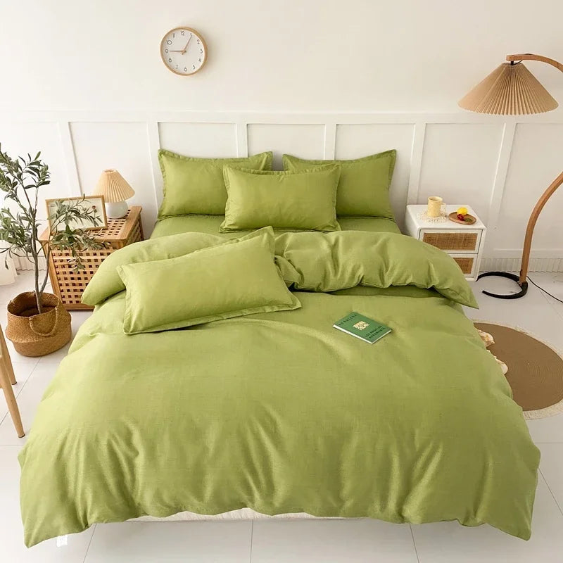 Ensemble de Literie à Rayures et à Carreaux en Polyester – Design Élégant et Confortable 12