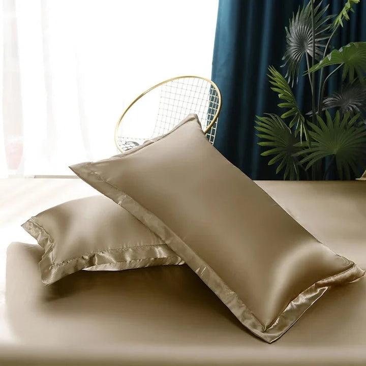 Ensemble de Literie en Satin Doux – Draps et Housse de Couette, Confort Optimal, Plusieurs Tailles et Couleurs Disponibles 3