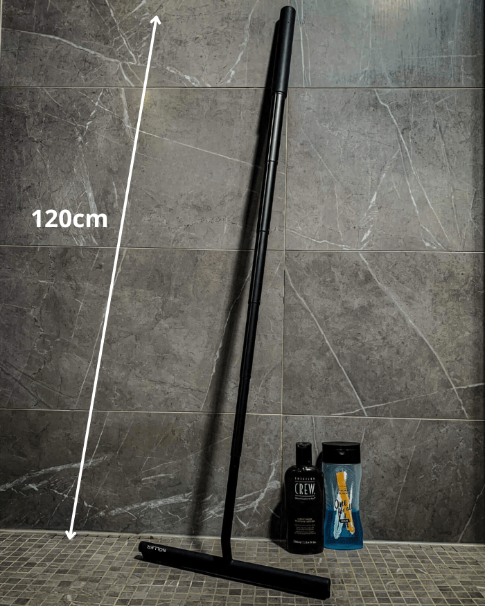 Essuie-glace de Douche Télescopique Ergonomique – Nettoyage Facile des Surfaces Élevées et Basses 1