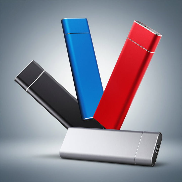 Externe tragbare Festplatte USB-Speicher Dateisicherung