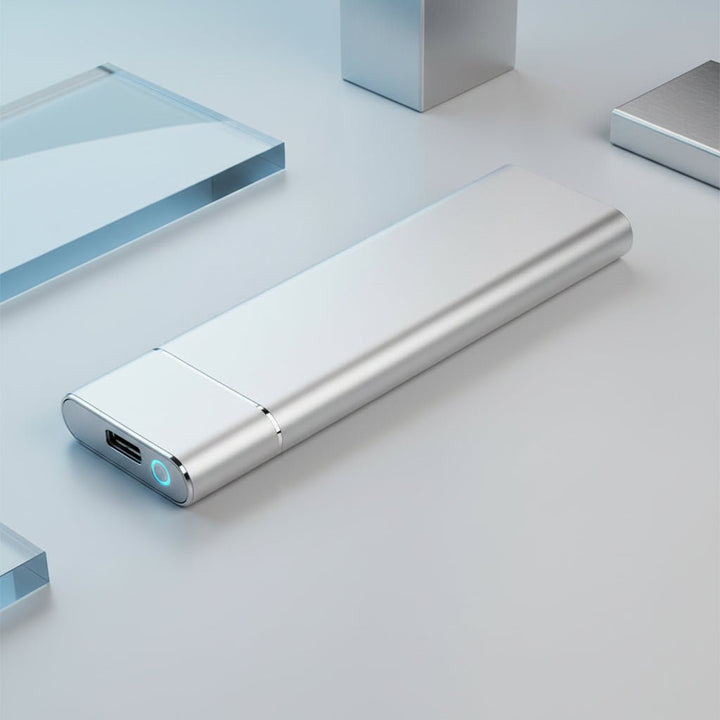 Externe tragbare Festplatte USB-Speicher Dateisicherung