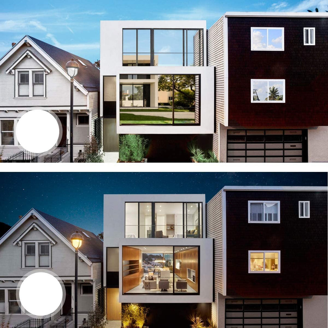 Film Réfléchissant pour Fenêtre - Protection de l'Intimité Diurne avec Lumière Naturelle - 40x200 cm, Argent 3