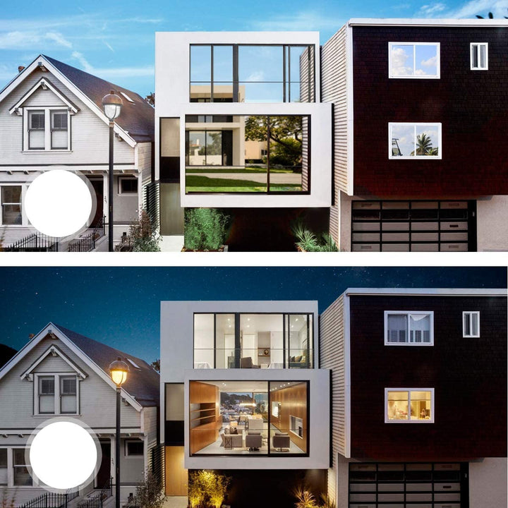 Film Réfléchissant pour Fenêtre - Protection de l'Intimité Diurne avec Lumière Naturelle - 40x200 cm, Argent 3