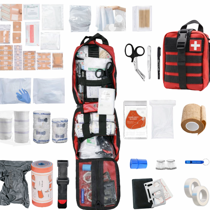 First Aid Kit Portable Emergency Survival Set Medical Supplies