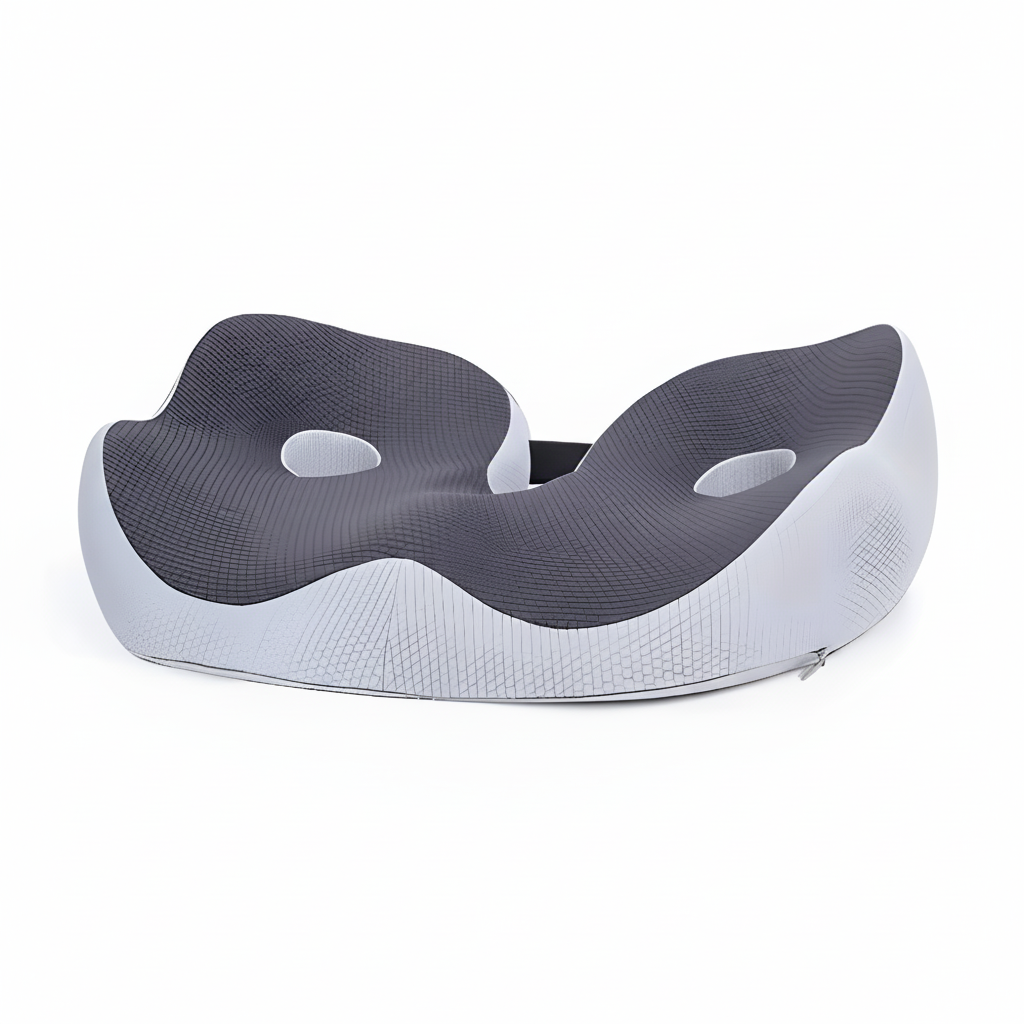 Memory Foam Seat Cushion Sit Bone Support Office Car