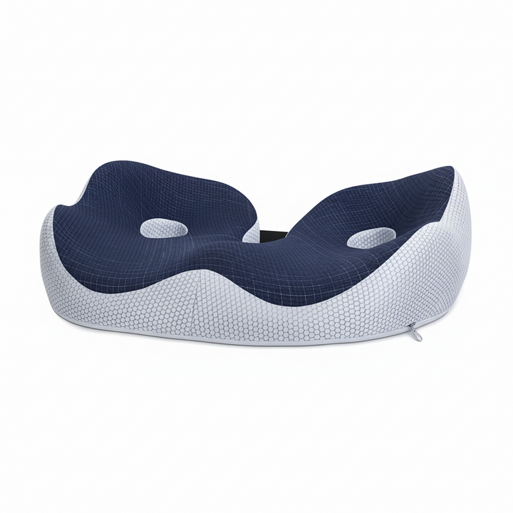 Memory Foam Seat Cushion Sit Bone Support Office Car