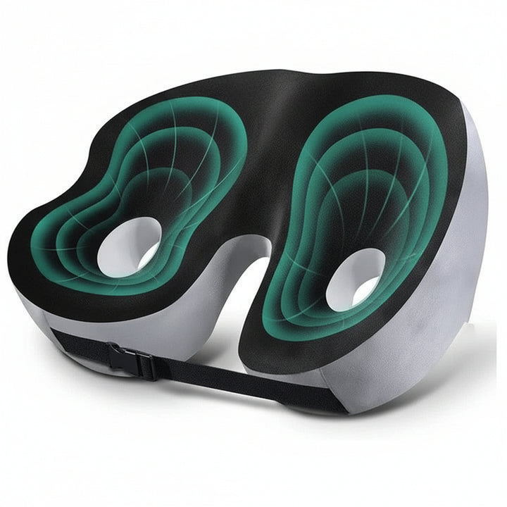 Memory Foam Seat Cushion Sit Bone Support Office Car