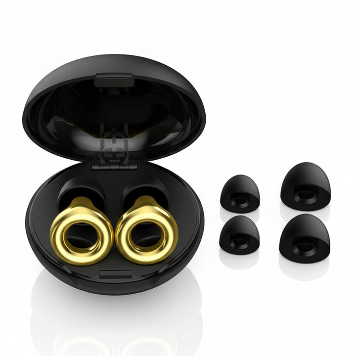 Noise-Canceling Earplugs Focus Concentration Storage Case