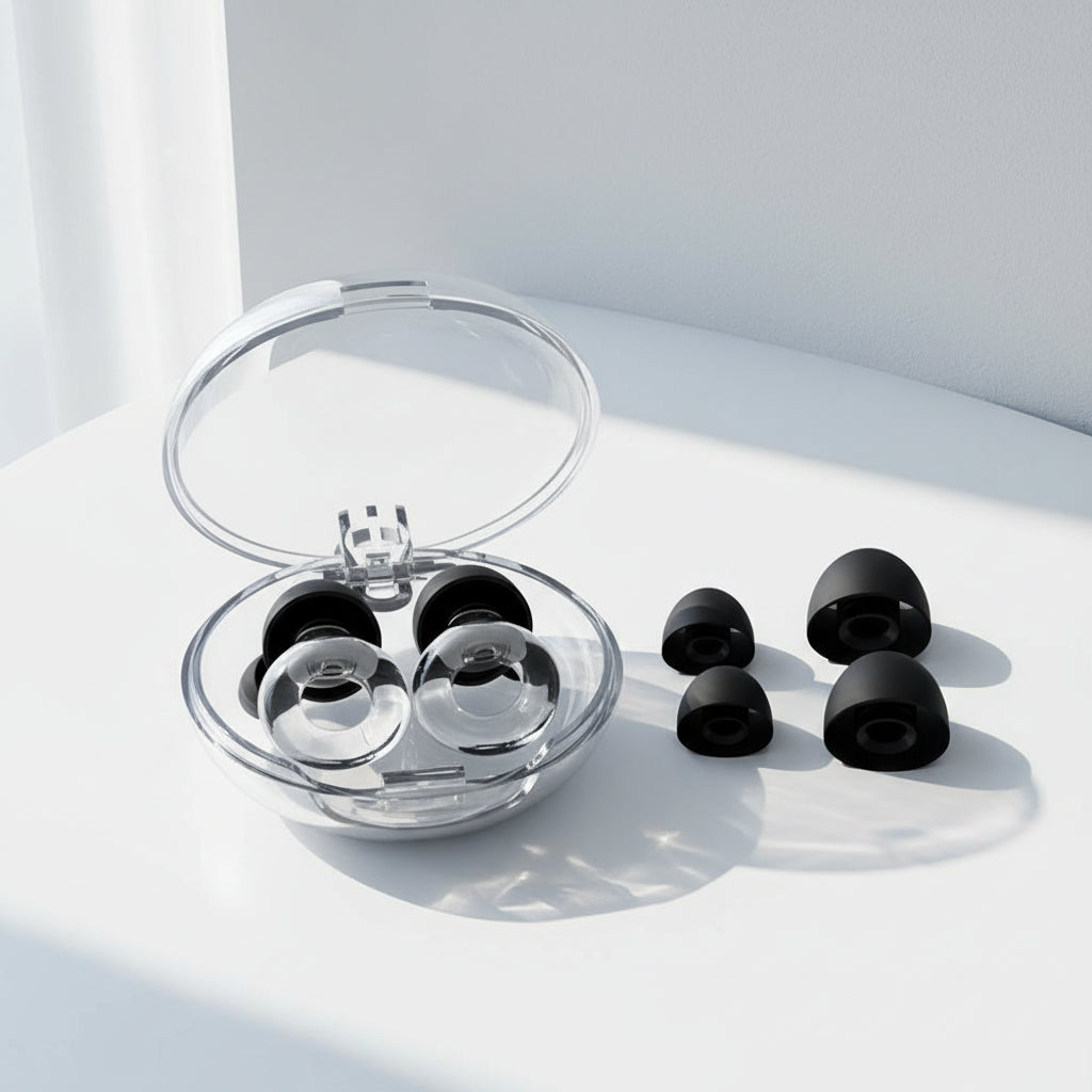 Noise-Canceling Earplugs Focus Concentration Storage Case
