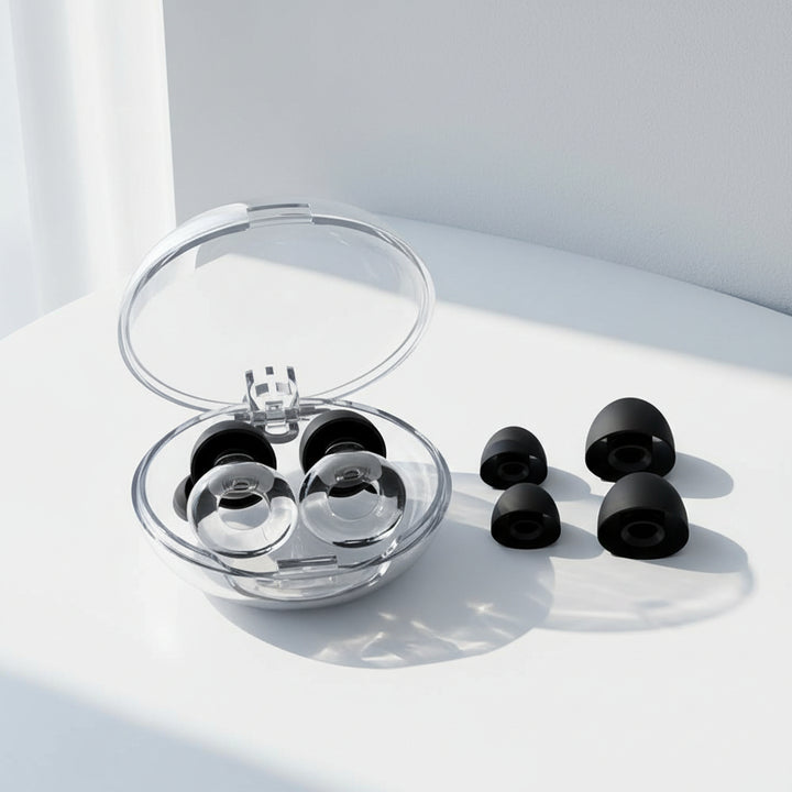 Noise-Canceling Earplugs Focus Concentration Storage Case