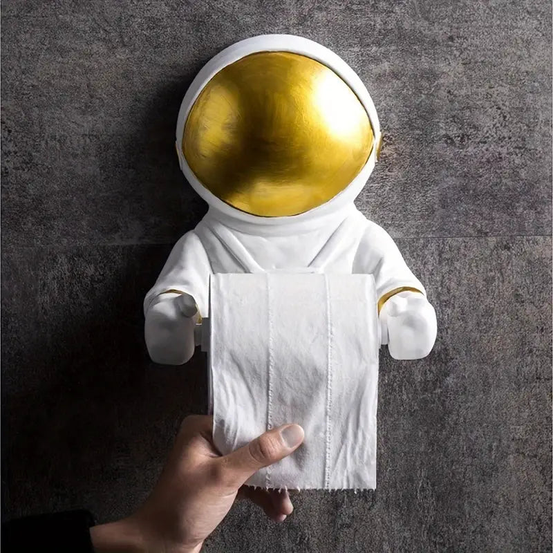 GalaxyGrip | Porte-rouleau de papier toilette astronaute pour une touche d'originalité 3