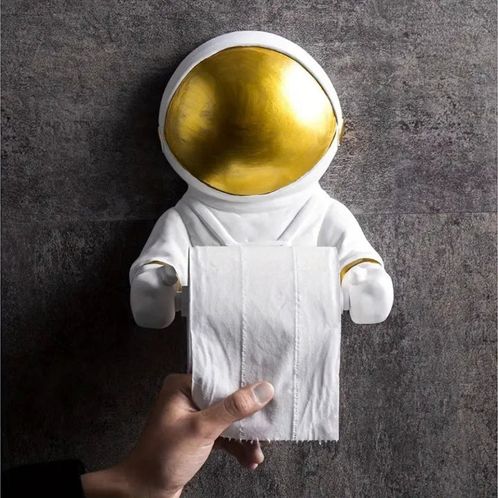 GalaxyGrip | Porte-rouleau de papier toilette astronaute pour une touche d'originalité 3