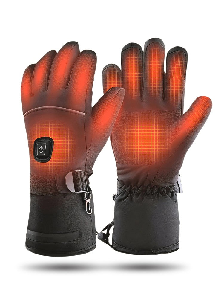 Gants d'hiver chauffants pour écrans tactiles – Imperméables et coupe-vent, unisexes, tailles M, L, XL 0