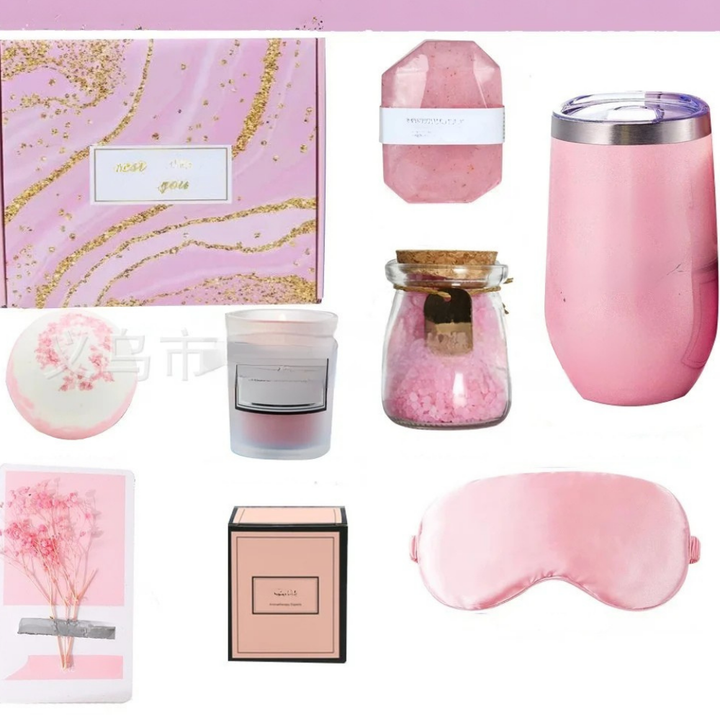 Gift Set Mothers Day Spa Basket Bath Body Relaxation Kit