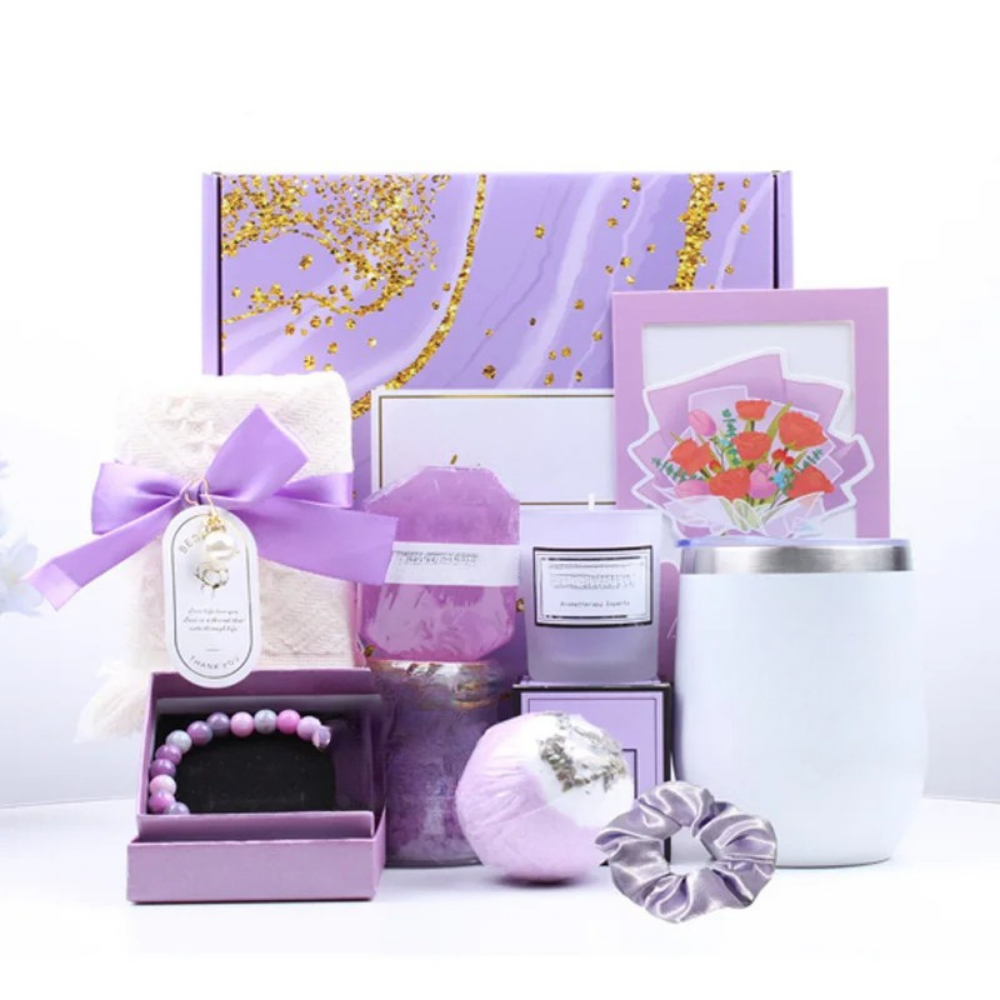 Gift Set Mothers Day Spa Basket Bath Body Relaxation Kit