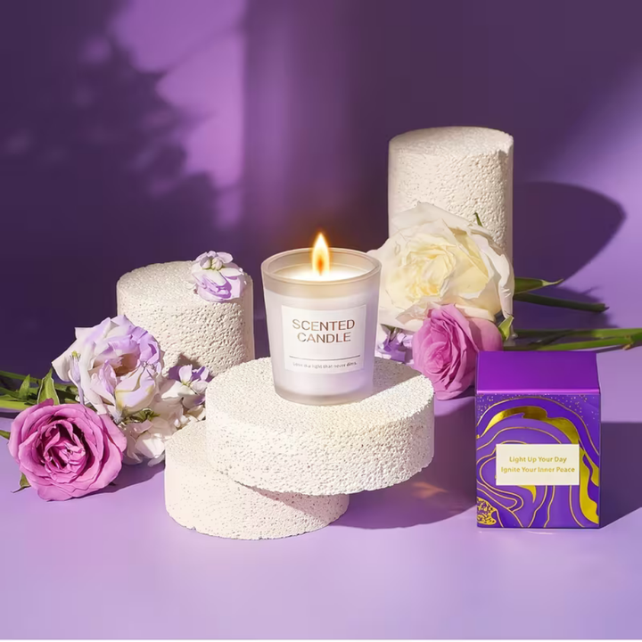 Mother's Day Gift Set Spa Basket Lavender Relaxation Self-Care Kit