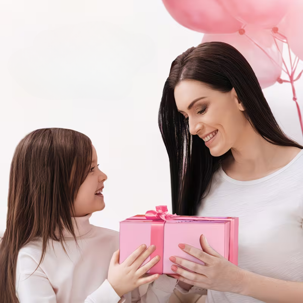 Mother's Day Gift Set Spa Basket Rose Relaxation Self-Care Kit