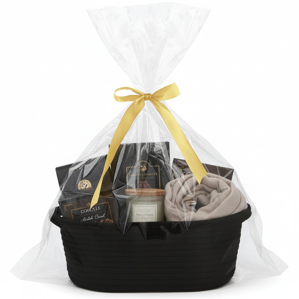 Storage Basket Woven Cotton Rope Organizer Gift Basket Small