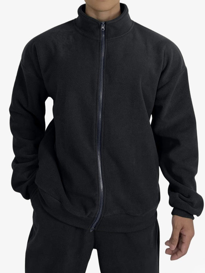 Gilet polaire premium pour homme - Veste de sport chaude et respirante avec poches 0