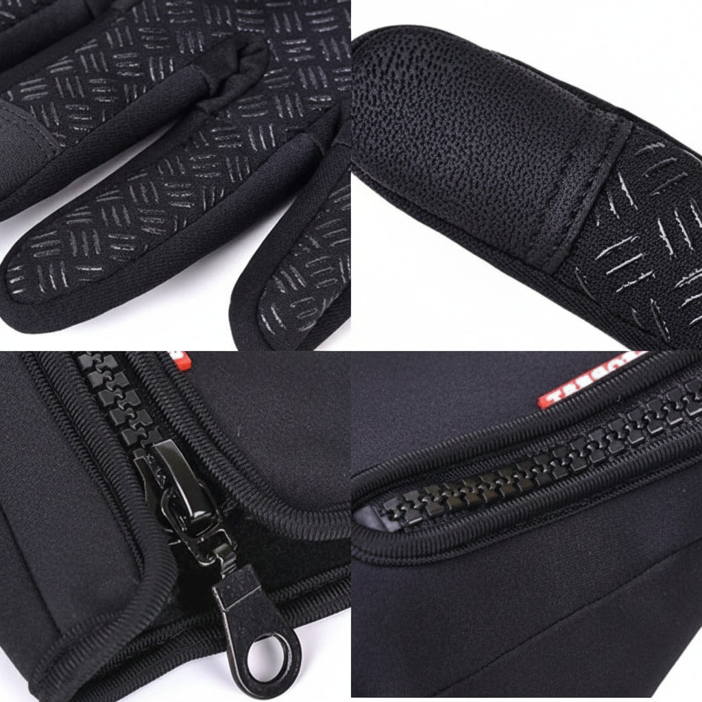 Zimní Rukavice Unisex Dotykovou Obrazovkou Tepelnou Izolací