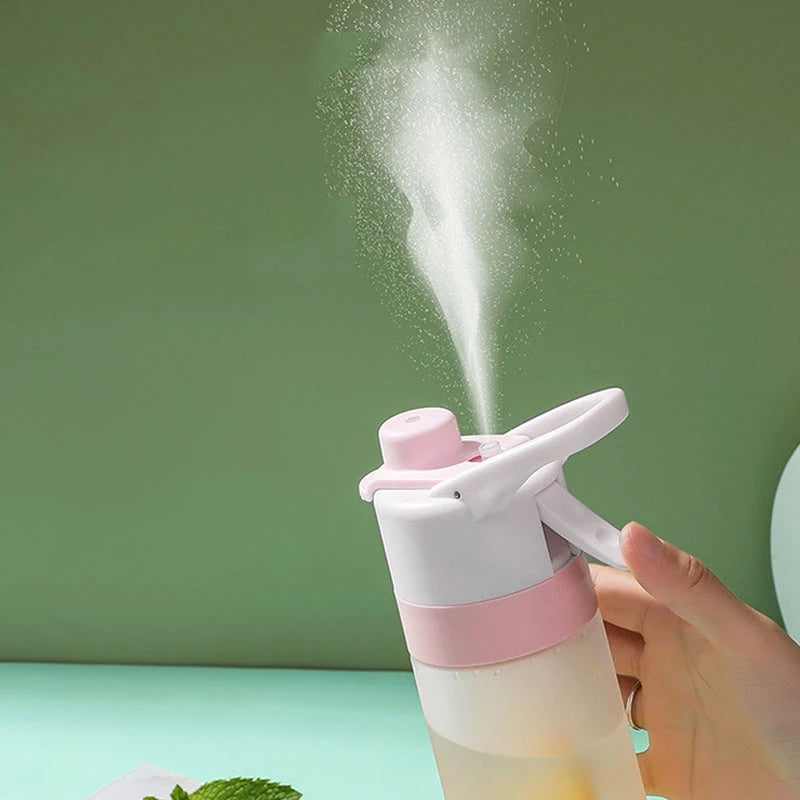 Gourde avec Spray Brumisateur 650 ml – Bouteille d'Eau Innovante pour Sport et Activités de Plein Air 1