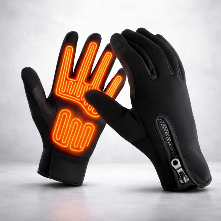 Guanti Riscaldati Invernali con Schermo Tattile e Presa Termica