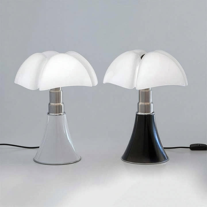 Table Lamp Flower Modern Acrylic Steel Dimmable LED Bedside Lamp