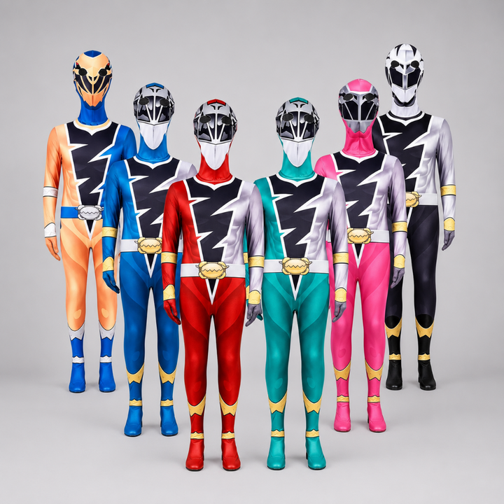 Halloween Costumes Jumpsuit Colorful Set Fun Outfit