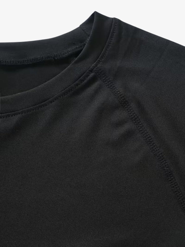Haut de compression premium à manches courtes avec matière thermoactive – Soutien musculaire et amélioration de la posture, tailles S à 2XL 2