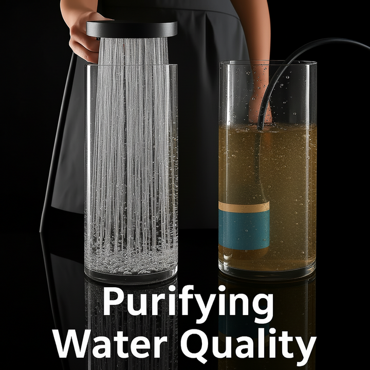 High Pressure Shower Head Turbo Boost Filtration