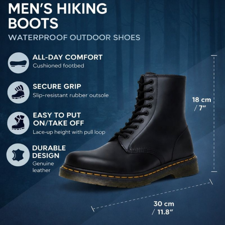 Pánské nepromokavé turistické boty