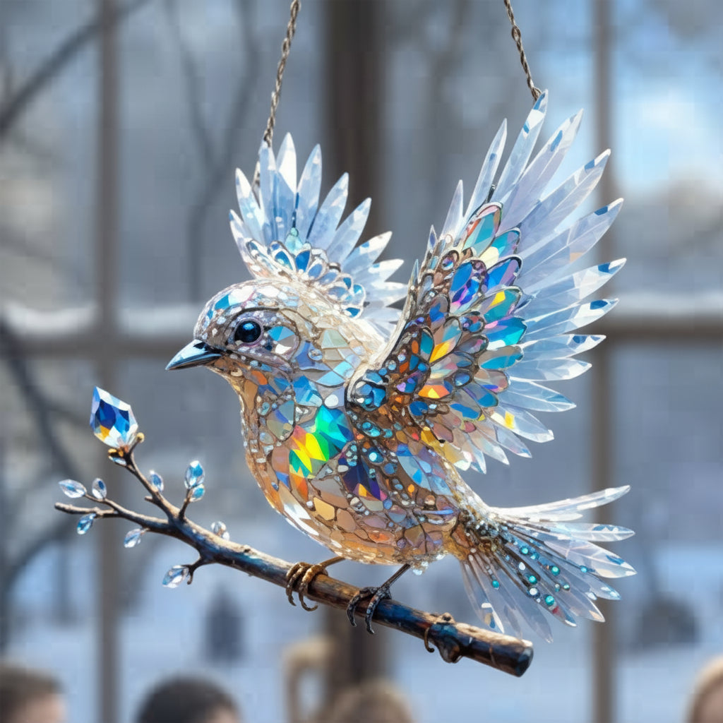 Wall Art Bluebird Sun Catcher Acrylic Decor Home