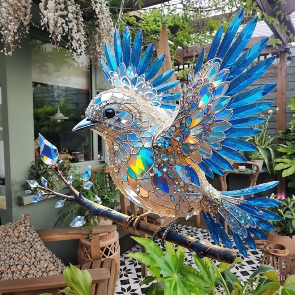 Wall Art Bluebird Sun Catcher Acrylic Decor Home