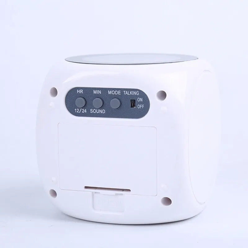 Horloge Intelligente avec Projection et Affichage Numérique – Compacte et Fonctionnelle pour un Sommeil Réparateur 2