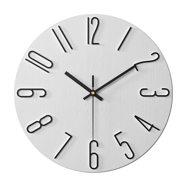 Horloge Murale Design Minimaliste 25 cm - Élégance Intemporelle pour Intérieur Moderne avec Mécanisme Silencieux 11