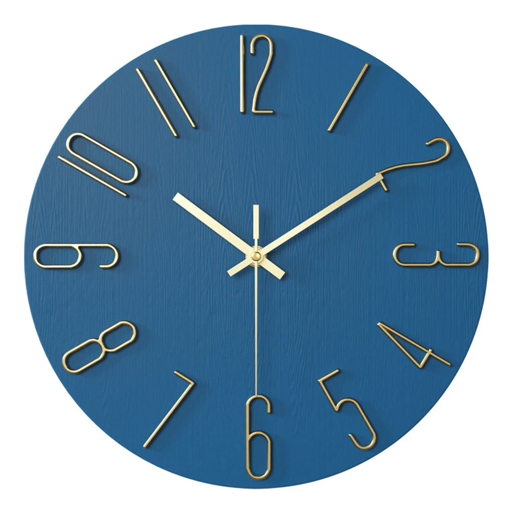 Horloge Murale Design Minimaliste 25 cm - Élégance Intemporelle pour Intérieur Moderne avec Mécanisme Silencieux 3