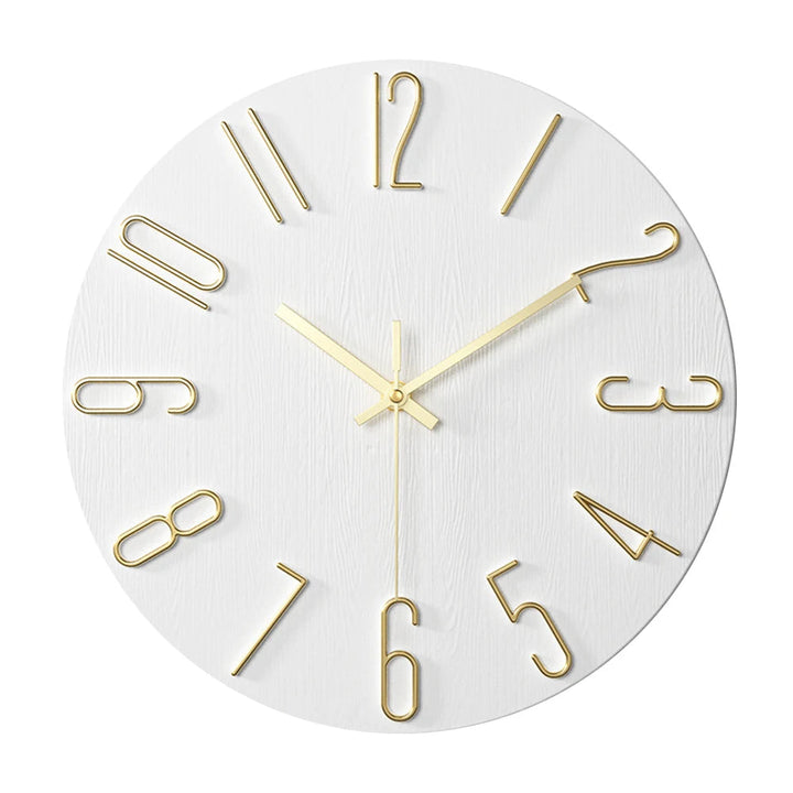 Horloge Murale Design Minimaliste 25 cm - Élégance Intemporelle pour Intérieur Moderne avec Mécanisme Silencieux 8